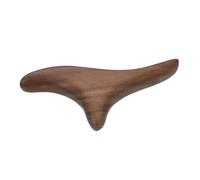 BIUDECO Triangular Foot Massager Stick for Acupoint Therapy Portable Solid Wood Foot Scraping Bar for Acupressure Relaxation for Home and Travel Use