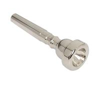 BIUDECO Trumpet Replacement Mouthpiece Silver Instrument Accessory for Trumpet Professional Use Silver Polish Cloth