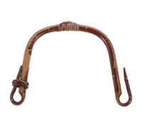 BIUDECO U-Shape Rattan Tea Kettle Handle Replacement for Teapots Bendable Heat-Resistant Grip with Anti-Scald Insulation Scratch-Resistant DIY Accessory for Japanese and Chinese Pottery