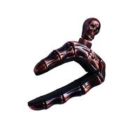 BIUDECO Ukulele Guitar Capo Zinc Alloy Wear-resistant Accurate Clip-on Tuner for Classical Acoustic Guitars Suitable for Beginners and Experienced Players in Bronze