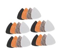BIUDECO Ukulele Pick Set 20pcs Practical Guitar Plectrum Replacement Perfect Present for Guitarists