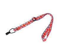 BIUDECO Ukulele Strap with Union Jack Flag, Sturdy Woven Musical Instrument Accessory, Adjustable Shoulder Belt for Ukulele Playing and Travel Use