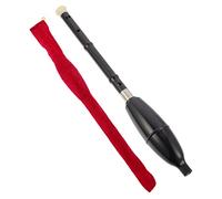 BIUDECO Vertical Blow Bawu Folk Instrument in Resin for Beginners with Safe to Blow Feature and Storage Bag Traditional Chinese Ethnic Wind Instrument
