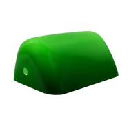 BIUDECO Vintage Glass Desk Lamp Shade Replacement Cover for Banker Lamp Simple Elegant Green Suitable for Home Office Hotel Dormitory Lighting Decor