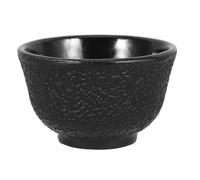 BIUDECO Vintage Japanese Style Iron Tea Cups Small Metal Teacups Handpolished Textured Finish for Espresso Matcha Hot Tea and Coffee