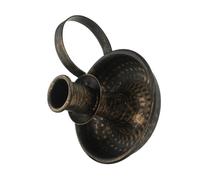 BIUDECO Vintage Metal Taper Candle Holder with Handle Retro Chamberstick Design Stable Base Anti-tip Candlelight Stand for Holiday Table Decor Wedding Centerpiece Halloween Christmas