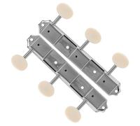 BIUDECO Vintage Open Gear Guitar Tuning Pegs Metal Tuner Knobs Left Right for Electric Guitar String Tuning