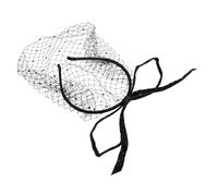 BIUDECO Vintage Veil Hairband Headpiece for Bride Lightweight Mesh Fascinator Hair Accessories for Tea Parties Special Occasions Elegant Design for Women
