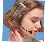 BIUDECO Voice Amplifier Mic Wired Headset Microphone with Double Over Ear Design for Teachers Tour Guides Presentations Public Speaking Lightweight