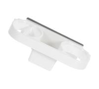 BIUDECO Wall-mounted Hair Dryer Holder Rack for Bathroom with Strong Load Capacity Space-saving Organizer Shelf for Home Bedroom Makeup Removable Storage Bracket for Hair Dryer and