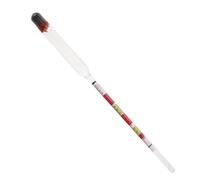 BIUDECO Wine Hydrometer for Brewing Beer and Wine High Precision Sugar Level Tester for Home Brewing Versatile Triple Scale Hydrometer for Accurate Density Measurements Beverage Making