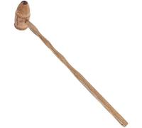 BIUDECO Wood Massage Hammer Ergonomic Wooden Body Massager Stick for Back Arms Thighs Smooth Surface Trigger Point Massage Tool for Deep Tissue Muscle Relief