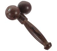 BIUDECO Wooden Facial Roller for Face and Eyes, Facial Massager Tool with Double Ball Design, Refreshing Skin and Relaxing Massage, Portable Skincare Roller for Daily Use
