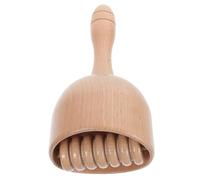 BIUDECO Wooden Massage Stick with Teeth Type Design Made from Chinese Cherry Wood for Relaxing Massage and Muscle Fatigue Relief Body Massager for Fitness Enthusiasts the Aged