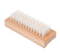 BIUDECO Wooden Nail Brush Dual-sided Nylon Bristle Manicure Pedicure Tool for Fingernail and Foot Cleaning Compact Handheld Design Safe for Skin and Pet Paws Portable Nail Pedicure Brush