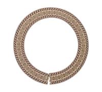 BIUDECO Wooden Sound Hole Rosette Curved Strips for Guitar Sound Hole Rosette Solid Veneer Material Delicate High-grade round Design Easy to Remove Suitable for Electric Guitar