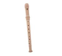 BIUDECO Wooden Tenor Recorder Instrument for Beginners Lightweight Treble Flute Extended Note Range for Music Learning Practice and Performance Portable Natural Wood Design