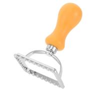 BIUDECO Zinc Alloy Biscuit Stamp Maker with Fluted Edge Multifunctional Pastry Mould and Kitchen Cutting Tool for Dumplings Ravioli Pasta and Cookie Dough Baking Cutter for Homemade Treats