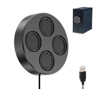 BIuetooth Magnetic Computer Speaker, Wired With High Volume Deep Bass, 5x5x1 Inches, Laptop Portable Soundbar USB Computer Speaker, With Strong Magnetic Mount For PC TV