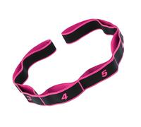 BIUFY 8 Section Dance Stretching Belt Pilates Pull Strap Belt Fitness Exercise Resistance Band With Number Exercise Strap Pink