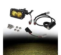 BIUGERCN Motorcycle Headlights Dirt Bike Head Lights for Surron Light Bee X/S L1e with Surron Switch,Yellow Light