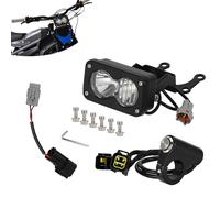 BIUGERCN Motorcycle Headlights Dirt Bike Head Lights for Talaria Sting R MX4 MX3 for Talaria Sting 4000 with Talaria Switch,White Light