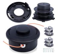 Biuhpa Mower Head for Stihl Autocut 25-2 Thread Head M10 x 1.0 Trimmer Head for FS55 FS55R FS56 FS80 FS85 FS90 FS100 FS110 FS130 FS250 Lawn Mower Replacement Parts 40027102108 (1 x Mower Head +++One