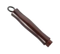 BIUYUYO Brown Wooden Pot Scald Proof Side Handle, 10mm Joint Hole | Easy Install and Remove, Comfortable Grip, Iron Fitting, for Pan Cookware and Cooking Pot Use Random Color