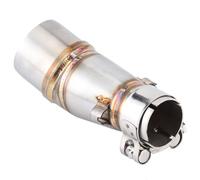 BiuZi Exhaust Middle Link Pipe Motorcycle Exhaust Muffler Link Pipe Adapter Connector Exhaust System Accessories for Z250 250 13-16