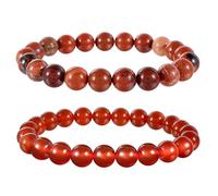 Bivei Bead 7 Chackle Bracelets for Womens Crystal Stone Natural Semi-Precious Charm Bracelet Mother's Day Gifts for Mother Mum Grandma from Daughter Friendship Birthday Gift for Girl Friend