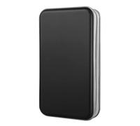 Bivisen DVD Case, CD Case Holder Wallet Binder 96 Capacity CD/DVD Cases Storage Holder Binder Organizer Wallet Book for Car Home Travel (Black)