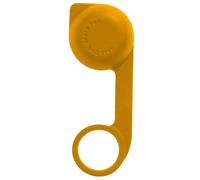 Bivo - Dusty the Dirt Cap - Sealing cap size One Size, yellow