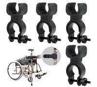 BIVOFU 4 x Versatile Crutch Holder, Crutch Holder - Secure Hold for Elderly and Disabled People - Wheelchair Kickstand Inner Diameter 2.5 cm