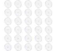 BIVOFU Pack of 30 Mixed Size Anti Game Piercing Disc, Anti Game Piercing Disc for Earrings, Keloid Disc for Bump Clear Support, Various Sizes, 7 mm 9 mm