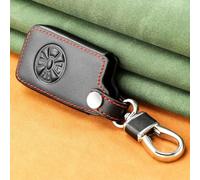 BIVVI Leather Car Key Case, for Toyota RAV4 2008 Premio Auris Rukus Vanguard Estima Alphard Vellfire Cover Remote Fob Shell key shell accessories decoration
