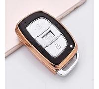 BIVVI TPU Car Key Cover Case,For Hyundai I10 I20 I30 Elantra Accent IX25 IX35 IX45,A-gold