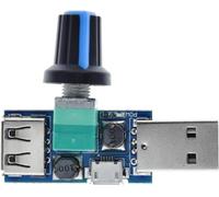 Bivwopei USB Fan Speed Controller,Multi-Gear Fan Motor Speed Controller,Mini USB Fan Governor,For PC Computer Chassis Fan Governor