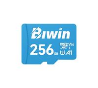 Biwin MS100 Micro SDXC Card 256GB, MicroSD UHS-I Memory Card, A1, V30, U3 Class 10, Up to 100 MB/s Read Speeds for Smartphones, Tablets, Home Security Camera and Dash Cams