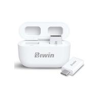 Biwin UD400 USB 3.0 Flash Drive 256GB, USB-C USB-B Memory Drive with Magnetic Storage Case, Transfer Speeds Up to 450 MB/s for iPhone 15/16/17 Pro 4K ProRes Video, PC, Laptop and Tablets