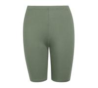 BIWTUP Womens Slip Cycling Shorts Comfortable Short Pants Ladies Ultra Soft Seamless Leggings and Yoga Sports Shorts Khaki