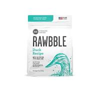 BIXBI Rawbble Freeze Dried Dog Food, Duck Recipe 130g - 95% Meat and Organs, No Fillers, Pantry Friendly Raw Dog Food for Meal, Treat, or Food Topper