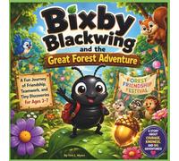 Bixby Blackwing and the Great Forest Adventure: A Fun Journey of Friendship, Teamwork, and Tiny Discoveries for Ages 3-7| Animals Storybook| Bugs| ... books| Size 8.5 x 8.5 (Childrens Books)