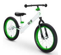 Bixe 16" Kids Balance Bike - Kids Bike for 5 6 7 8 and 9 Years Old - Ultralight No Pedal Training Bicycle - Girls & Boys Bicycle - Ergonomic and Height-Adjustable Seat - Green