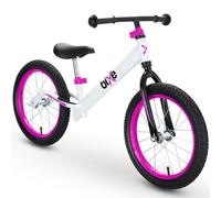Bixe Balance Bike - 40.6 cm (16") Big Kids' Training Bikes - Kids Balance Bike Designed for Children Ages 4 to 9 - No Pedal Push Bicycle for Boys or Girls - Pink