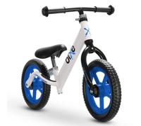 Bixe Aluminum Balance Bike for 2-5 Year Old Toddlers - 12 inch or 30.5 cm Wheels - No Pedal Kids' Training Bikes - Lightweight Bicycle for 2+ Boy or Girl - Blue