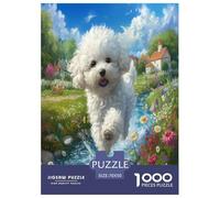 Bixiong Hund Puzzles 1000-teilige Schwer Puzzle Spielzeug Lernspiel Impossible Herausforderungsspielzeug Für Erwachsene Kinder 70x50cm/1000pcs