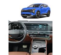 BIXUAN Nano Screen Protector Compatible with Facelift Kia Sportage NQ5 2025 2026 Navigation + Air Conditioning Protective Film 12.3 Inch Sportage NQ5 2025 2026 Accessories [Nano Film Pack of 4]