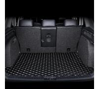 BIXUFA Car Boot Liner Protector for Alfa Romeo Giulietta (Type 940) 2015-2020, Car Trunk Mats Car Leather Boot Liner Mats Waterproof Anti-Slip Car Boot Protector,Black-Beige