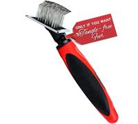 Bixy Pixy Tiny Slicker Brush for Dogs - Protected Pins for Extra Comfort - 1 inch Pins for Easy Detangling for Long Hair Dog, Cats, Doodle, Goldendoodle