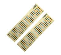 biyan 2X Guitar Fretboard Note Decals Frets Map Sticker for Beginner Learner Practice Fit 6 Strings Acoustic Electric Guitar